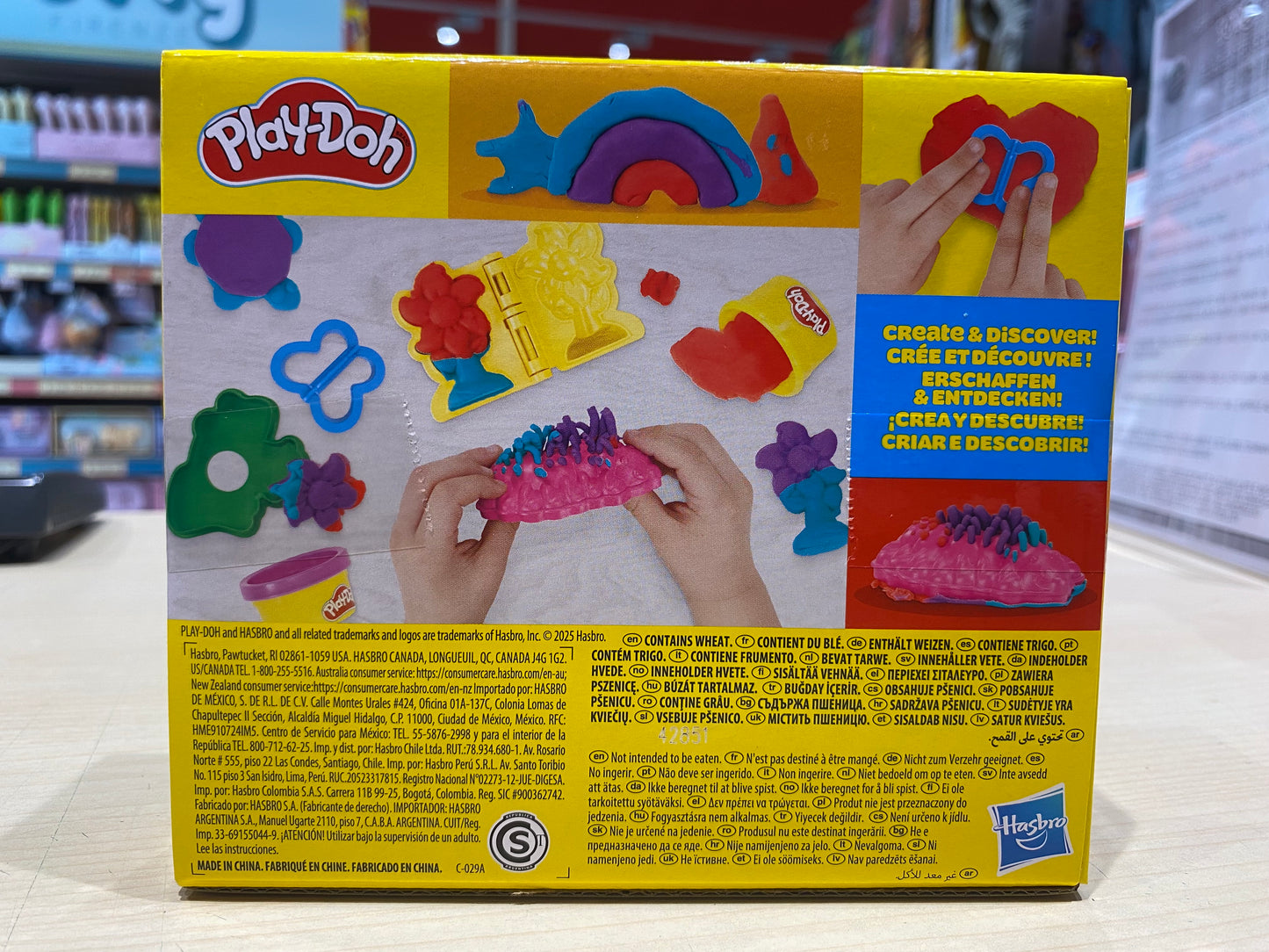 PLAYDOH SCATOLA FORMINE FARFALLA