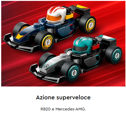 LEGO BUSTINA F1 COLLEZIONE - Formula 1