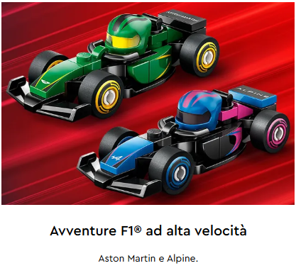 LEGO BUSTINA F1 COLLEZIONE - Formula 1