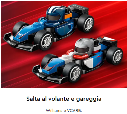 LEGO BUSTINA F1 COLLEZIONE - Formula 1