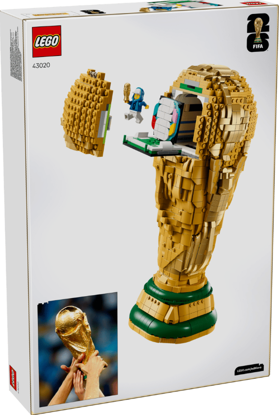 LEGO Trofeo ufficiale Coppa del Mondo FIFA