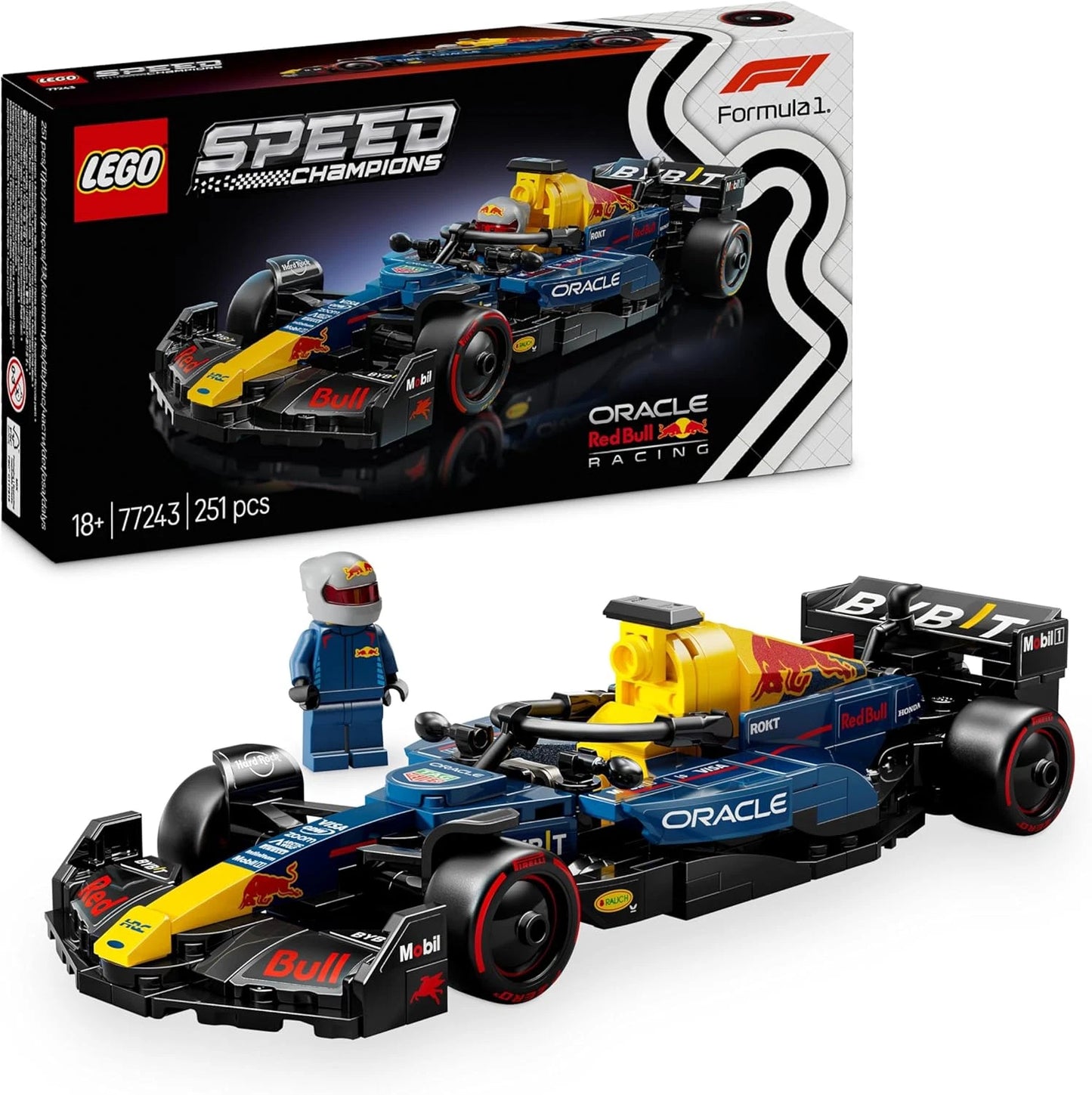 SPEED CHAMP. ORACLE RED BULL RB20 F1