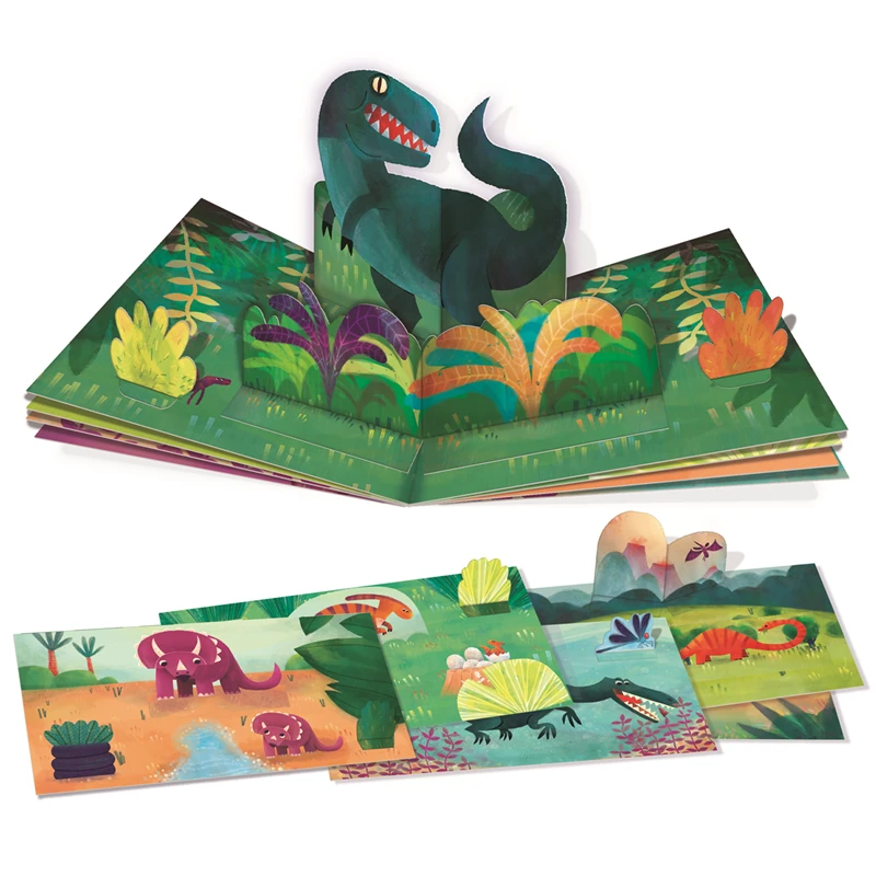 COSTRUISCI IL TUO POP UP DINOSAURI