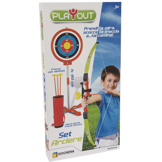 PLAY OUT SET ARCIERE CON SACCA E BERSAGLIO