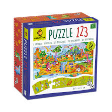 123 PUZZLE I DINOSAURI