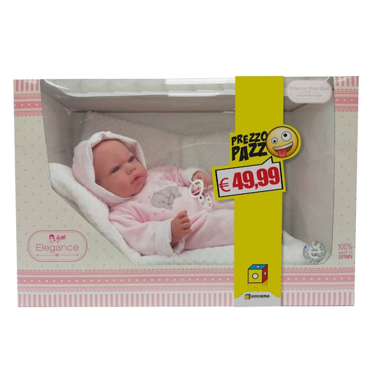 PREZZO P - ARIAS BEBE CM.40 ROSA