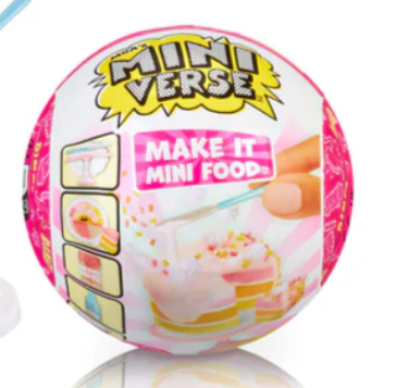 MGA S MINIVERSE MAKE MINI FOODS DINER SERIES 3B