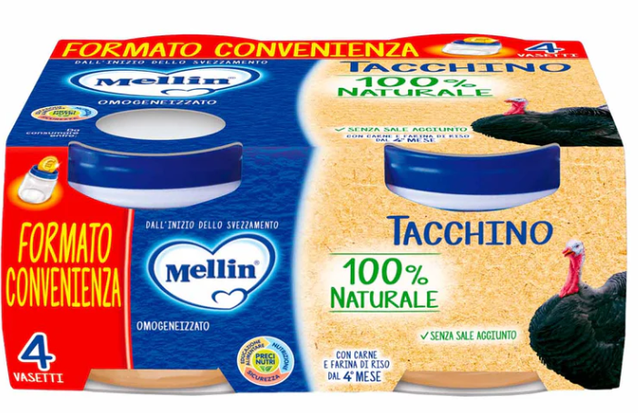 OMO TACCHINO 4X80 GR. .