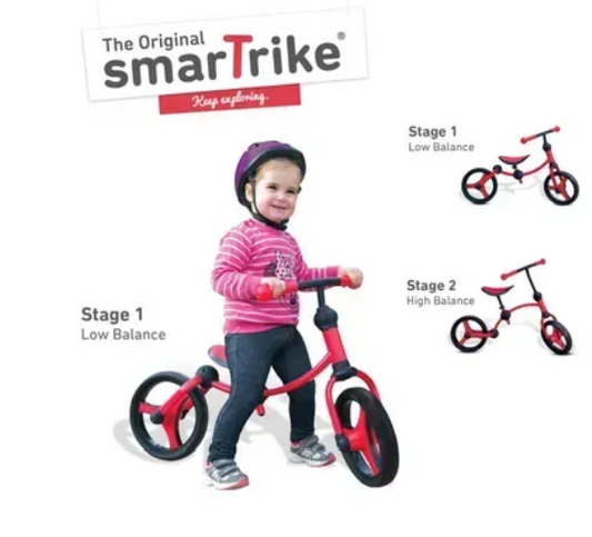 SMART TRIKE RUNNING BIKE ROSSO