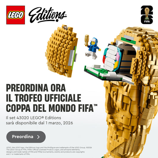 LEGO Trofeo ufficiale Coppa del Mondo FIFA