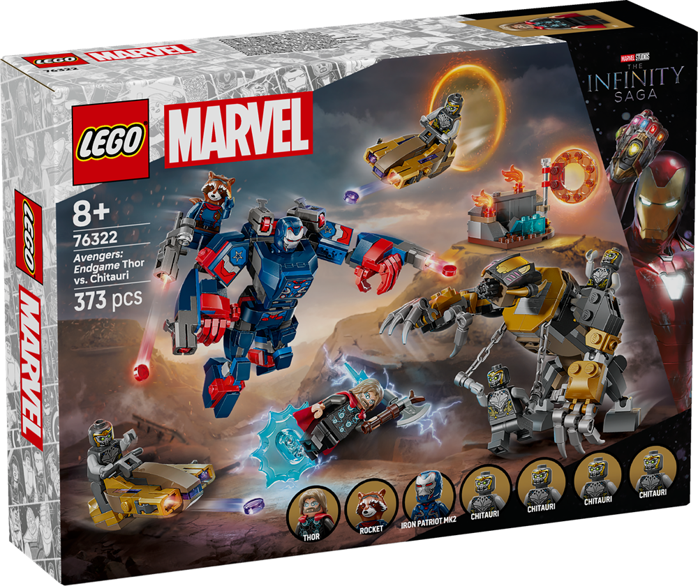 SH AVENGERS ENDGAME THOR CONTRO CHITAURI