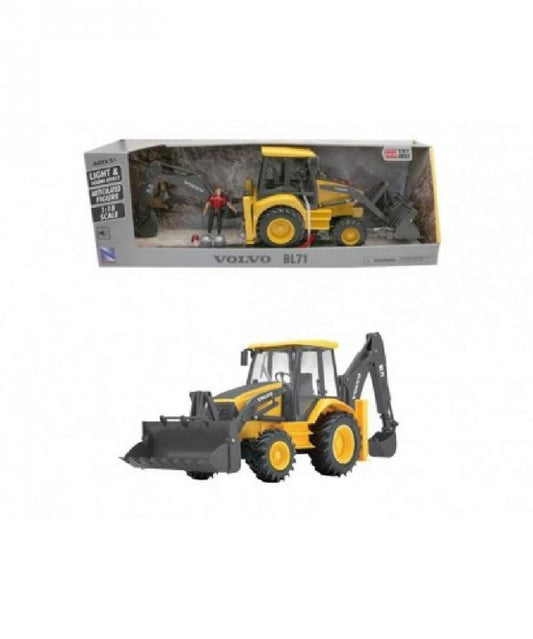 1:18 VOLVO BACKHOE LOADER BL 71