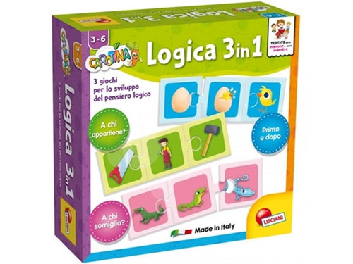 CAROTINA QUADR.LOGICA 3 IN 1