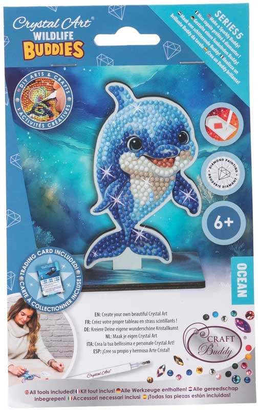 CRYSTAL ART OCEANO DELFINO