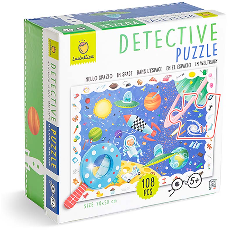 DETECTIVE PUZZLE 108 PZ NELLO SPAZIO