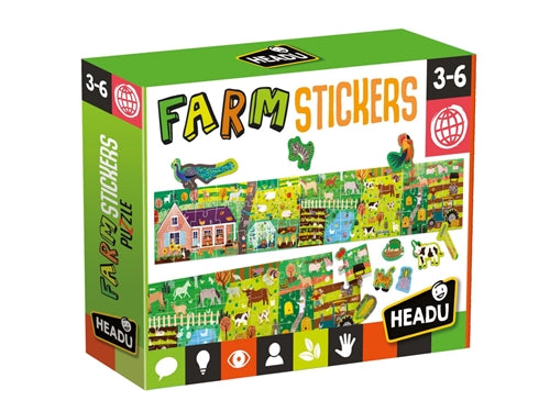 FARM STICKERS PUZZLE