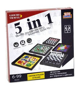 GIOCHI MAGNETICI VIAGGIO 5IN 1