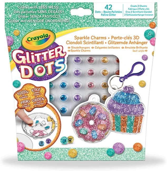 GLITTER DOTS - CIONDOLI SCINTILLANTI DOLCETTI