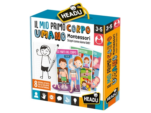 IL MIO PRIMO CORPO UMANO MONTESSORI