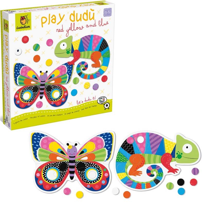 DUDU GIOCHI EDUCATIVI RED YELLOW BLUE