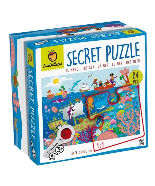 LUD.SECRET PUZZLE 24 PZ IL MARE