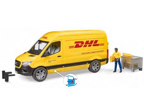 MB SPRINTER DHL CON PERSONAGGIO