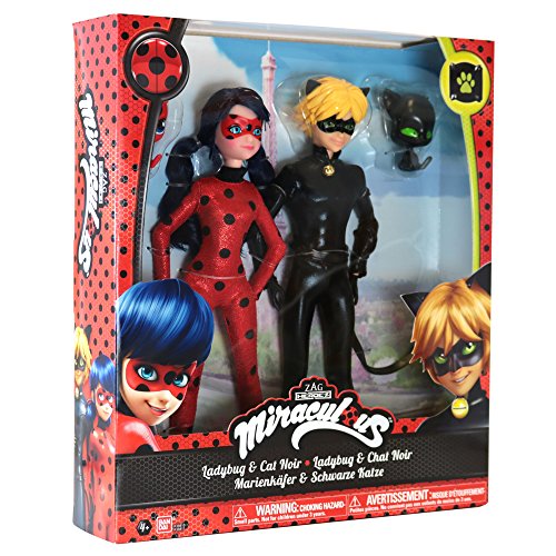 MIRACULOUS LADY BUG DOLL 26CM 2PACK