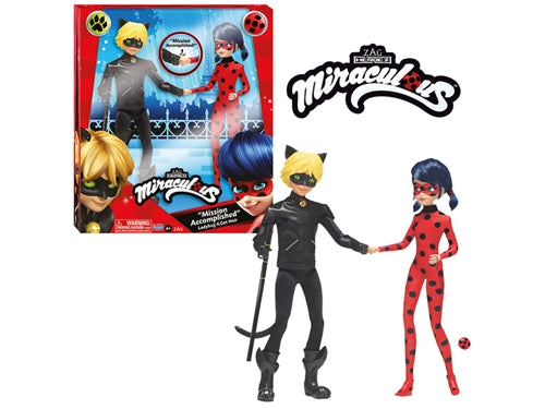 MIRACULOUS LADYBUG 2 BAMBOLE 26 CM