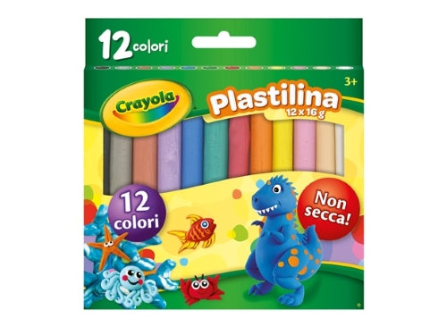 PLASTILINA 12 COLORI