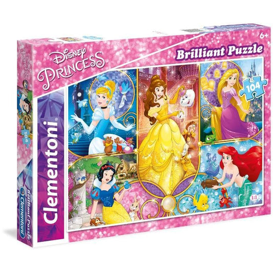 PRINCESS BRILLIANT PUZZLE 104 PEZZI