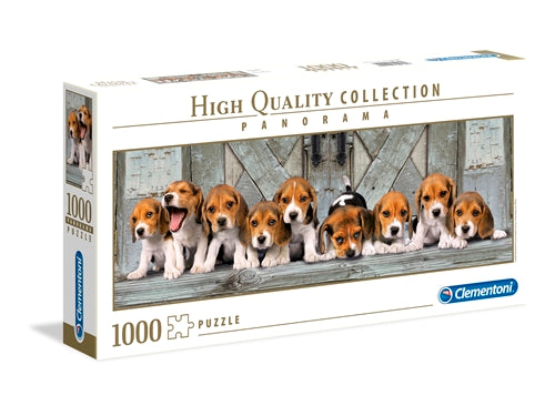 PUZZLE 1000 HQ PANORAMA BEAGLES