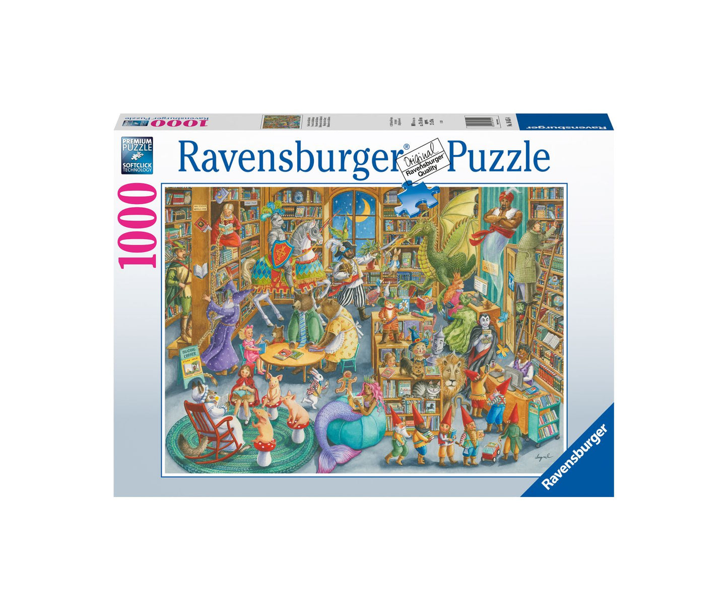 PUZZLE 1000 PZ.FANTASY BIBLIOTECA