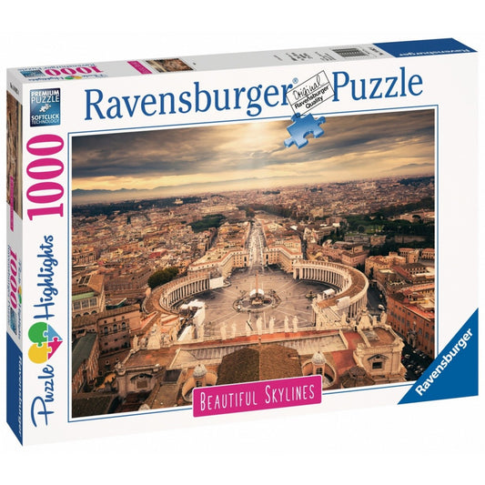 PUZZLE 1000 PZ ROMA SAN PIETRO