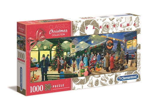 PUZZLE 1000 TRENO NATALE PANORAMA