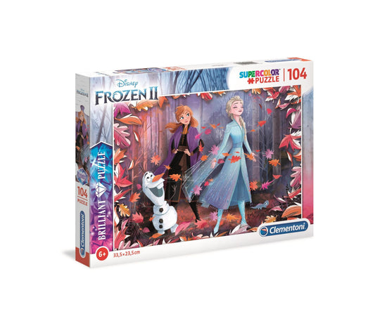 PUZZLE 104 PZ BRILLIANT FROZEN 2