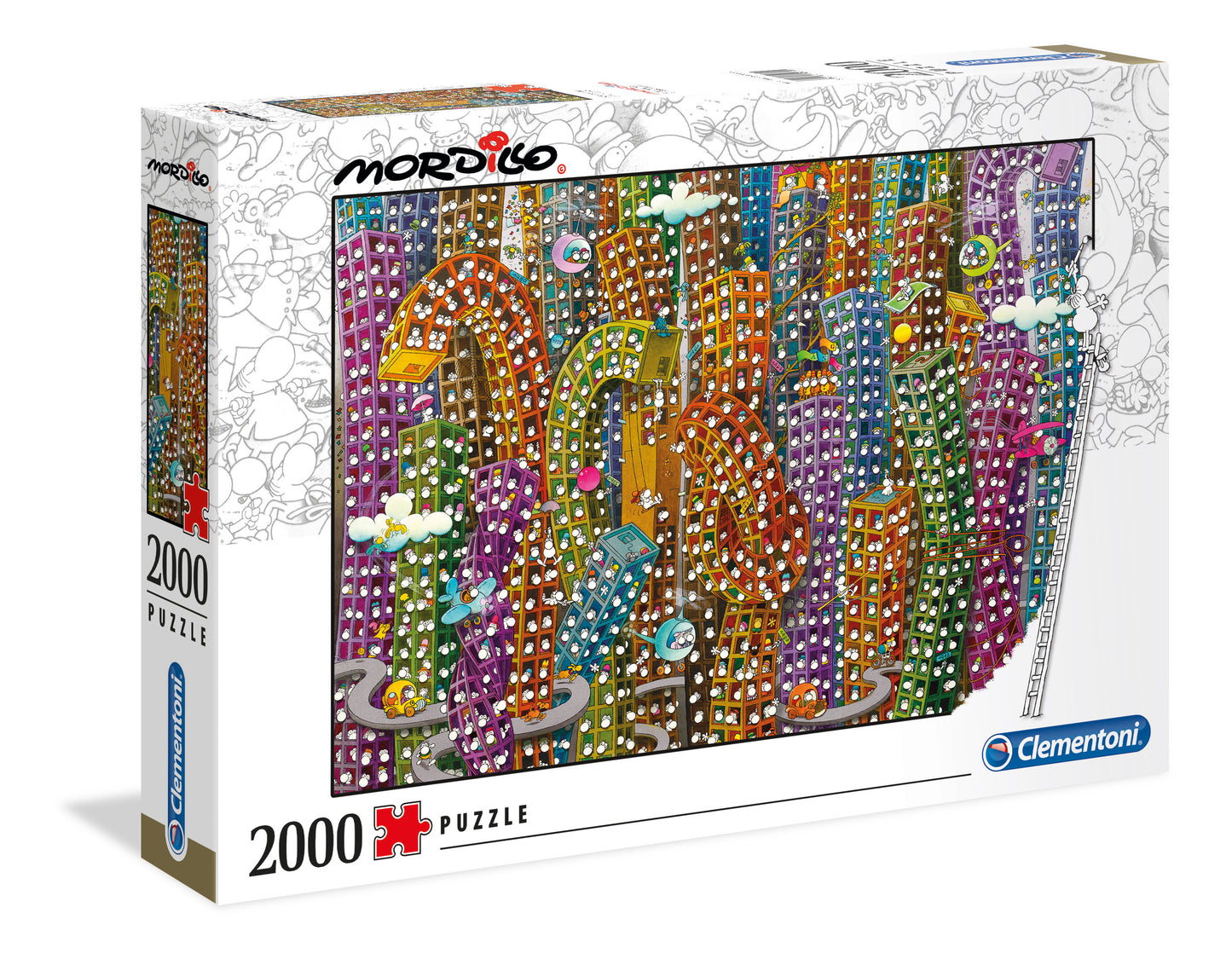 PUZZLE 2000 PZ MORDILLO THE JUNGLE