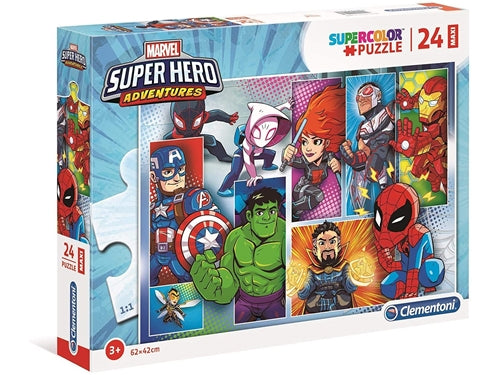 PUZZLE 24PZ MARVEL SUPER HERO