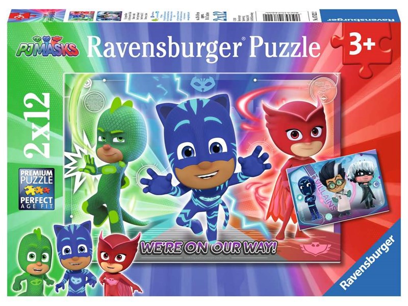 PUZZLE 2X12 PJ MASK