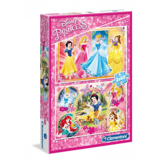 PUZZLE 2X60 PEZZI PRINCESS