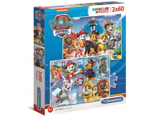 PUZZLE 2X60 PAW PATROL