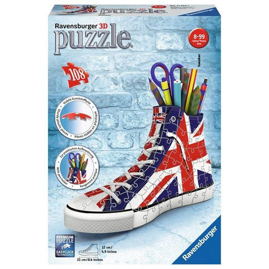 PUZZLE 3D SNEAKER UK FLAG