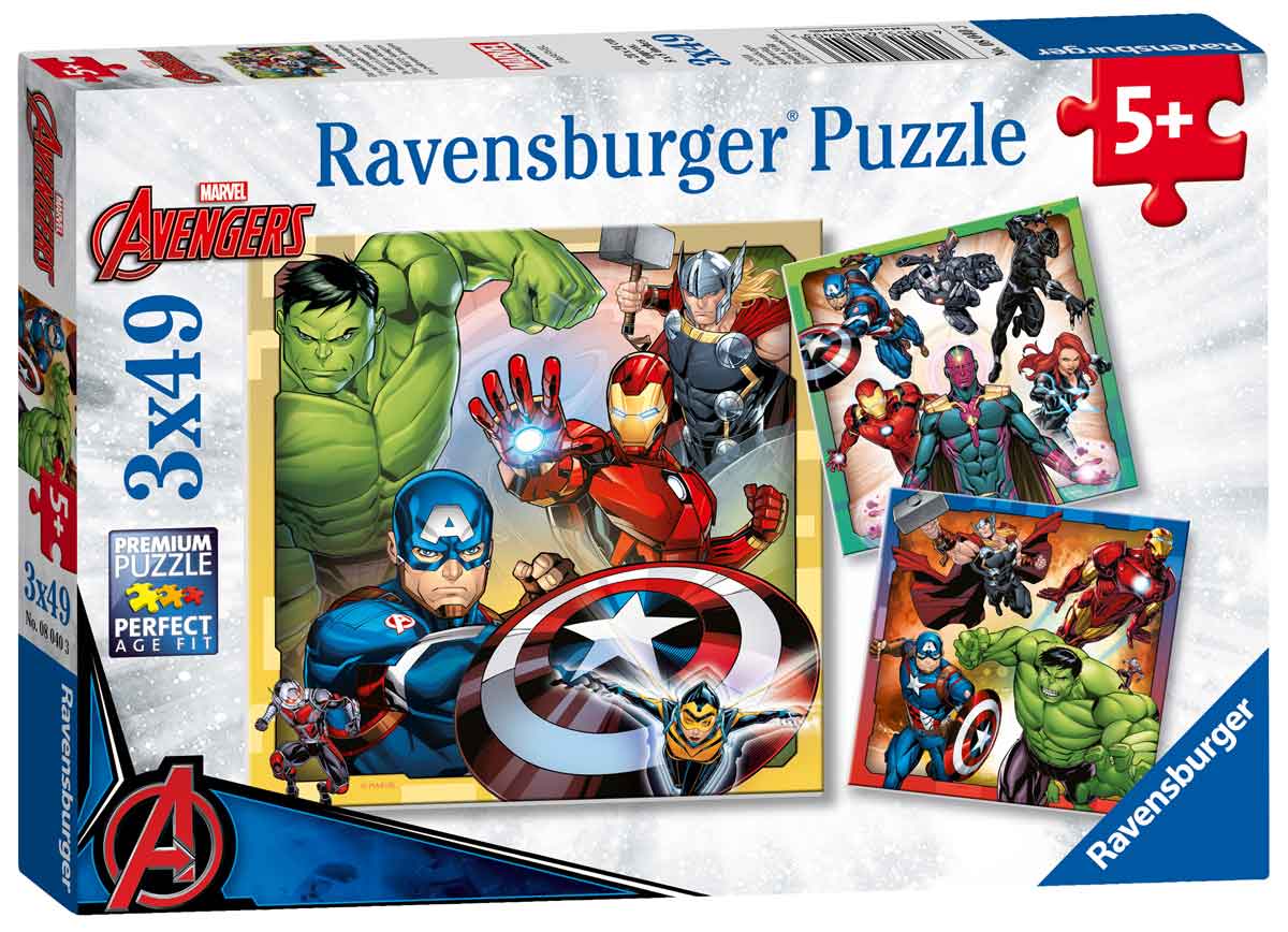 PUZZLE 3X49 AVENGERS