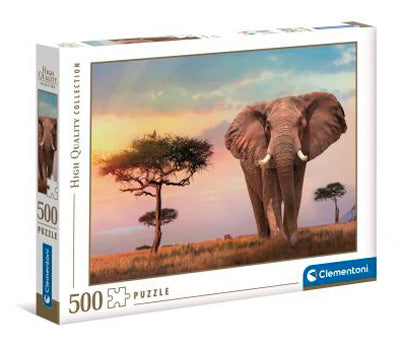 PUZZLE 500 HQ AFRICAN SUNSET