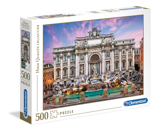 PUZZLE 500 HQ FONTANA DI TREVI