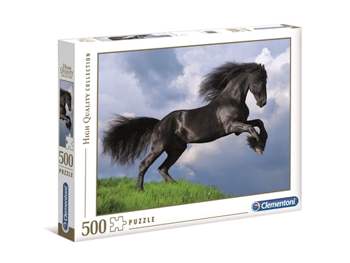 PUZZLE 500 HQ FRESIAN BLACK HORSE