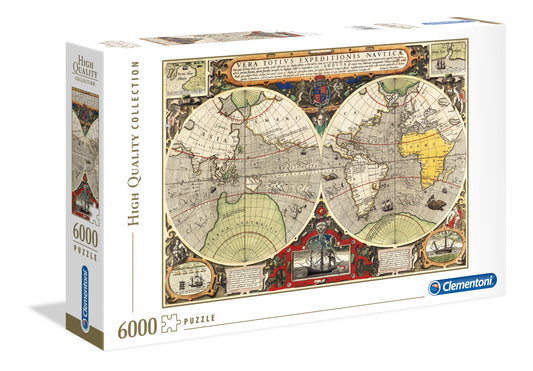 PUZZLE 6000 PZ HQ MAPPA NAUTICA ANTICA