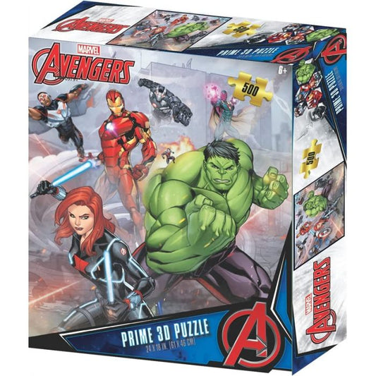 PUZZLE MARVEL AVENGERS 3D 500 PEZZI