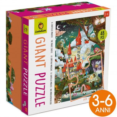 LUD.GIANT PUZZLE 48 PZ IL CASTELLO MAGICO