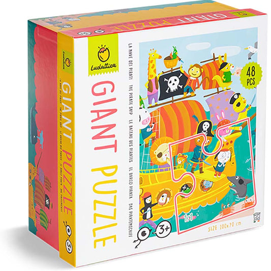 LUD. GIANT PUZZLE 48 PZ LA NAVE DEI PIRATI