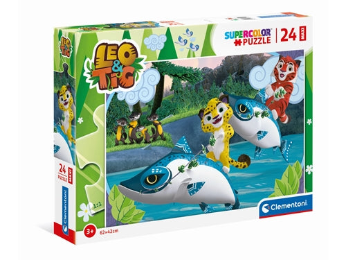 PUZZLE MAXI 24 LEO E TIG